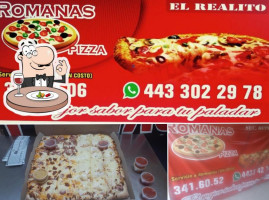 Romanas Pizza food
