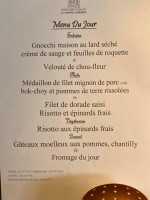 La Bonne Auberge Hôtel De Charme, Et Terrasse menu