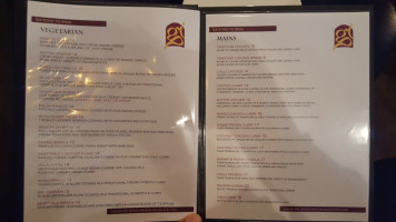 Gateway to India Restaurant & Sweets menu