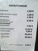 Strandbad Wukensee menu