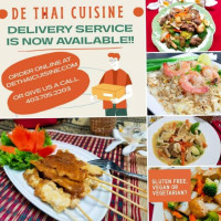 De Thai Cuisine food