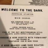 Dark Table Calgary Cardápio