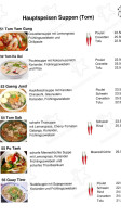 Bahnhöfli Ahan Thai menu