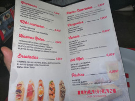 Lizarran Jose Maria Martorell menu