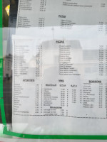 Pizzeria la Pergola menu