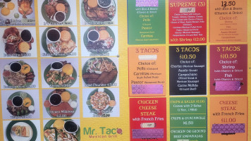 Mr. Taco Mexican Grill food