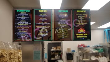 Taco Del Sol West menu