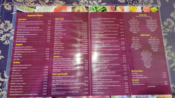 Chopsticks menu