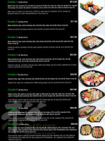 Matsuno Sushi Fusion menu