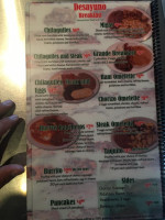 Taqueria Jalisco Midland menu