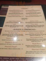 Monroe’s Lounge And Grill menu
