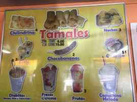 Tamales El Patio food