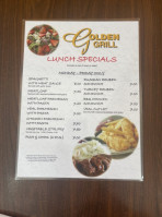 Golden Grill menu