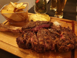 Sabores Na Brasa Steakhouse food