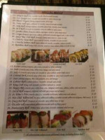 Toro Sushi menu