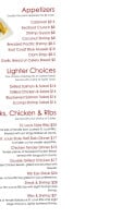 Joey's Seafood Restaurants menu