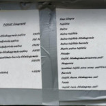 Lángoskám Cardápio