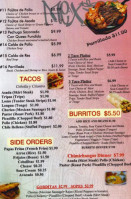 Taqueria Mazamitla menu