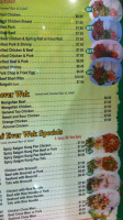 Phoever Wok On Canyon Rd E menu