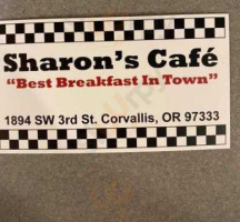 Sharon's Cafe food
