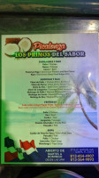 Los Primos Del Sabor 809 menu