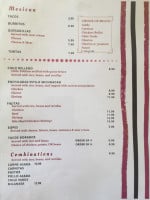 La Cocina De Petra menu