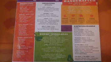 Clt Tequileria menu