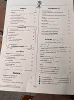 The Good King Tavern menu