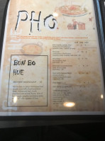 Bibo's Bistro menu