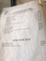 Amelia Restaurant menu