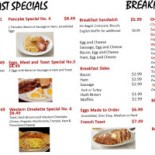 Fame's Diner Comida