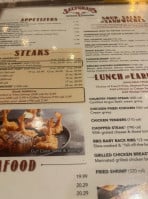 Saltgrass Steak House menu