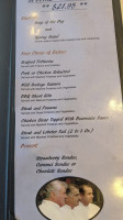 Little Billy's Steakhouse menu