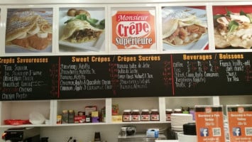 Monsieur Crêpe Supérieure food