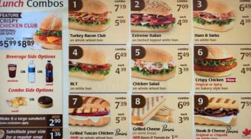 Tim Hortons food