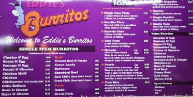 Eddie's Burritos outside