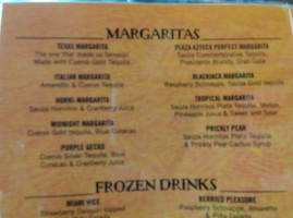 El Azteca menu