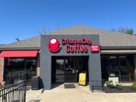 Crimson Cup Coffee Shop Clintonville outside