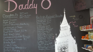 Daddy O Doughnuts and British Baked Goods inside