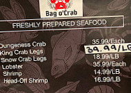 Bag O' Crab inside