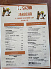 El Sazon Jarocho Taco Truck menu