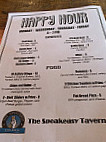 The Speakeasy Tavern menu