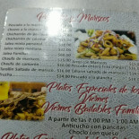 Peruana Cardápio