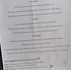 Restaurant Le Vauquelin menu