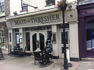 Matt the Thresher outside