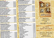 Golden Coast menu