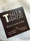Sali Tabacchi menu