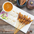 Satay Kak Long food