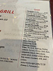 Eric's Grill menu
