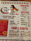 Charros Express Mex menu